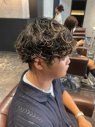 カラー パーマ メンズ 💈メンズ職人 ルキト💈のヘアスタイル