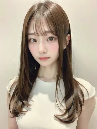 ロング 柔らか透明感カラー ☀️koshi☀️のヘアスタイル