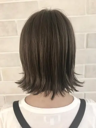 ショート カラー 艶髪カラー&ウルフ フルカワ ヒロズミのヘアスタイル