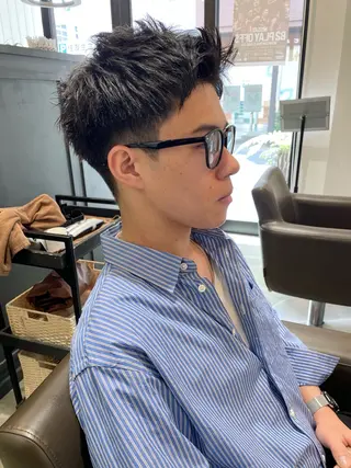 メンズ 細沼 葵のヘアスタイル