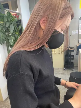 ロング まいか🤎髪質改善 ミルクティーボブ🎀のヘアスタイル