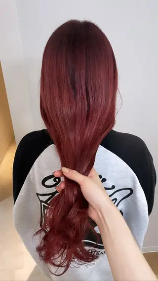 ロング カラー ayano / 透明感・くすみカラーのヘアスタイル