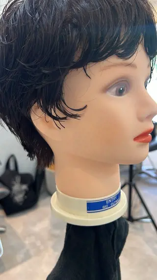 ショート パーマ ...alley/Dreap所属・パーマ/透明感カラー 元町🌱takutoのヘアスタイル