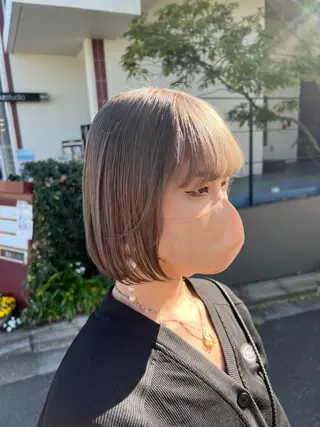 ショート かわの ももな 💜ྀིのヘアスタイル