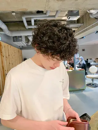 パーマ メンズ tension 【テンション】のヘアスタイル