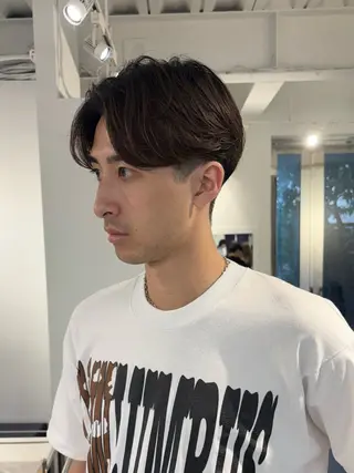 ショート カラー メンズ 村田 りょうやのヘアスタイル