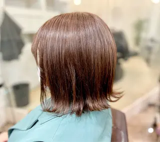 ミディアム カラー 五藤 🍀壽野のヘアスタイル