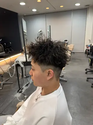 パーマ メンズ Men's BIRTH by happiness 梅田中崎町店所属・RISA/大阪 /メンズ専門美容師のヘアスタイル