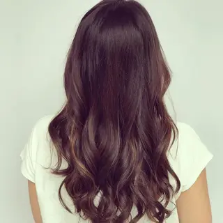 ロング カラー BRAIDS💎愛子 大人ハイライト💎のヘアスタイル