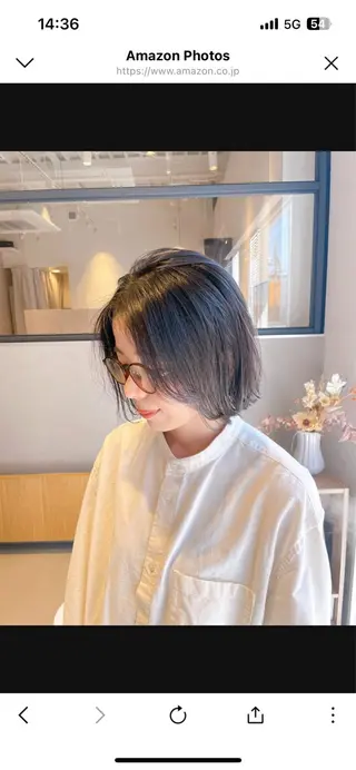 ショート カラー ✨艶髪職人艶カラー✨ 中本輝人のヘアスタイル