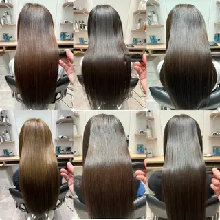 ロング カラー 髪質改善 心斎橋 /MICHIYAのヘアスタイル