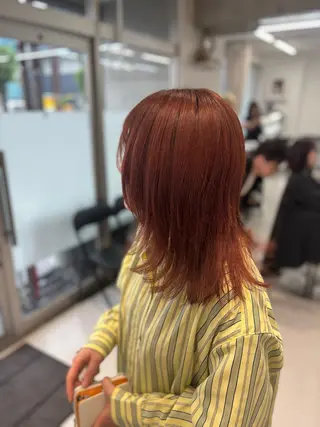 ミディアム 岩﨑真奈【LEV.】 ボブスタイルのヘアスタイル
