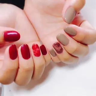 ネイル Aim* 深爪・自爪育成専門店のネイルデザイン