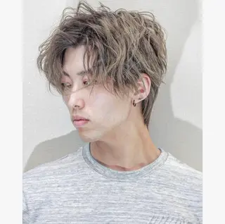 カラー メンズ 💙美髪救世主💙 関華蓮のヘアスタイル