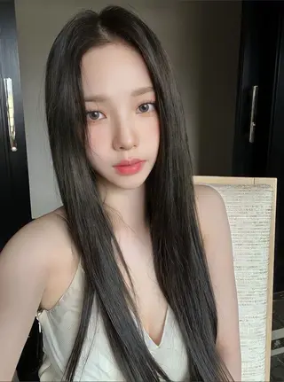 ロング カラー 🤍韓国大人っぽ ベージュMAI🤍のヘアスタイル