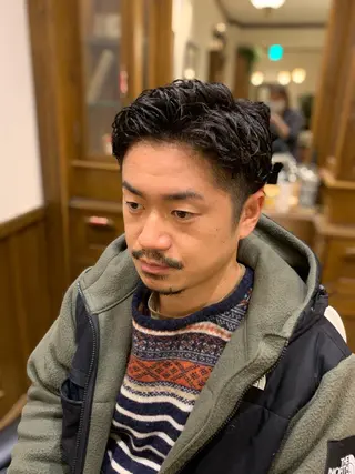 メンズ プレミアムバーバー 草野のヘアスタイル