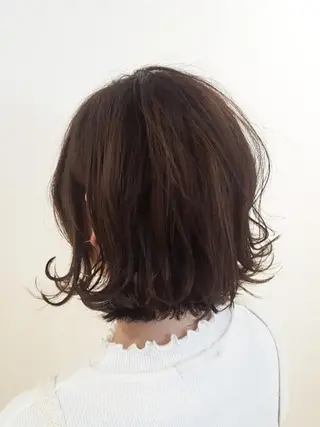 ミディアム カラー 尾野 恭平のヘアスタイル