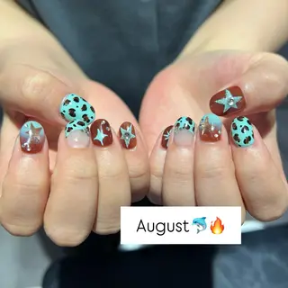 ネイル Hata nail /個性派ニュアンスのネイルデザイン