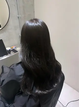 ロング 透明感カラー/顔周り カット🎀ヒラバルのヘアスタイル