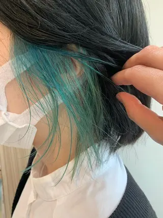 ミディアム カラー DiMPlE  ディンプル所属・🌸スタイリスト 山浦美恵のヘアスタイル