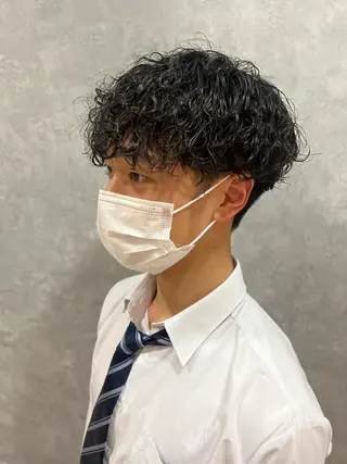 メンズ StellA所属・MIZUKI/町田/ ハイトーンカラーのヘアスタイル