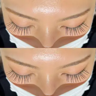 マツエク・マツパ シールエクステ/ ダブルカラー/茉央のヘアスタイル