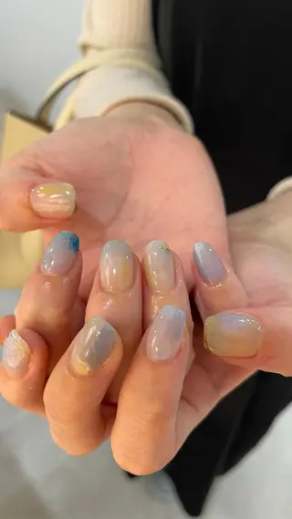 ネイル ゆびノさき茨木店 ニュアンス/アートのネイルデザイン
