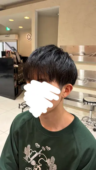 メンズ ショートボブモデル募 集中🎀Ruka🎀のヘアスタイル
