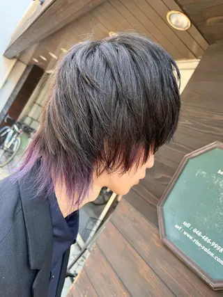 ミディアム サイトウ ナツキのヘアスタイル