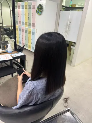 ミディアム レディースカット無料 yuna🐇のヘアスタイル