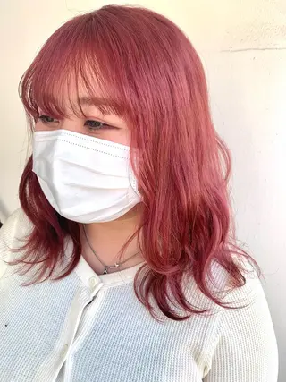 セミロング カラー Emma ecole所属・Emma ecole /栄/RIOのヘアスタイル