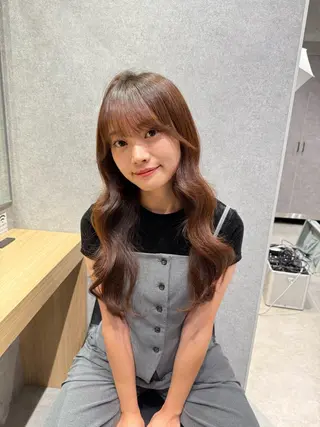 ロング ヘアアレンジ 須田 柚希のヘアスタイル