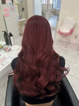 ロング 韓国風🫧艶カラー 💟ran💟のヘアスタイル