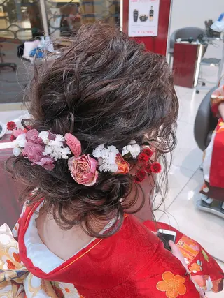ヘアアレンジ ano心斎橋所属・心斎橋✳︎ 髪質改善✴︎コガのヘアスタイル