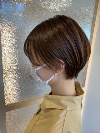 ショート ウサミ/髪質改善 酸性ストレート🌈のヘアスタイル