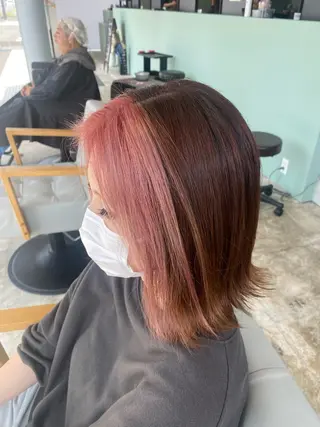 カラー TOTAL BEAUTY BREK藤枝店所属・. SHIZUKAのヘアスタイル