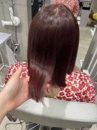 カラー MASHIRO💎 透明感カラー/カットのヘアスタイル