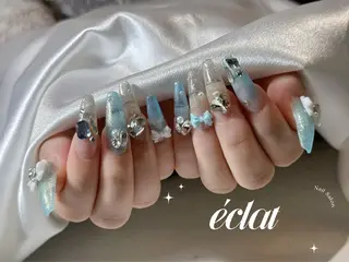 ネイル éclat ⸝꙳.⋆ 久屋大通のネイルデザイン