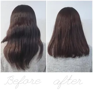 セミロング 【今だけブリーチ 限定価格💕】すみのヘアスタイル