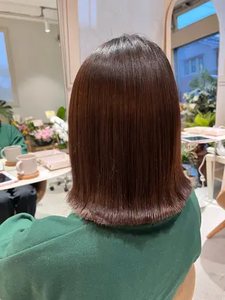 ミディアム カラー 暖色カラー／ ヘアセット🌛櫻井舞のヘアスタイル
