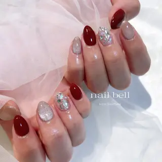 ネイル 大人可愛いネイル🎗 Hinaのネイルデザイン