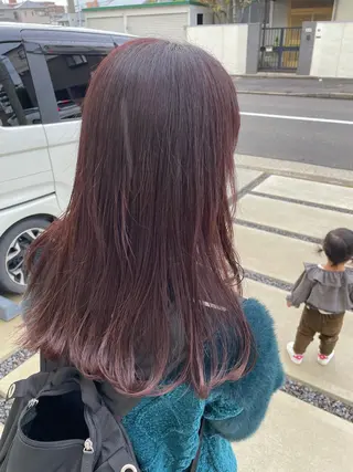 セミロング カラー Matsubara asuka  ☪︎のヘアスタイル