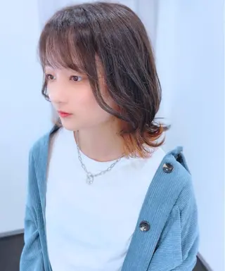 ミディアム 柿本拓【全席完全個室 ログネオン】のヘアスタイル