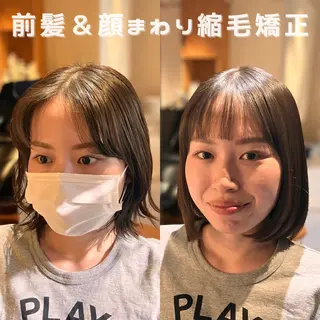 ショート パーマ Lyrae〜リラエ〜所属・髪質改善/美髪/矯正 専門店💎ぺー💎のヘアスタイル