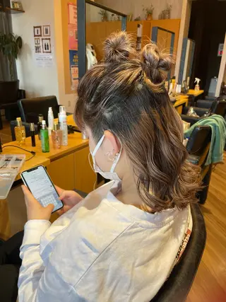 ミディアム ヘアアレンジ WE RULE 札幌店 【ウィールール 札幌店】所属・✨️大人ショート 髙橋朋花のその他イメージ