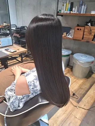 ロング flannel 加藤 優介のヘアスタイル