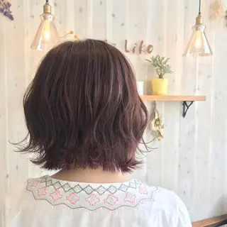 ショート カラー 透明感カラー/ 寺田千雅子のヘアスタイル