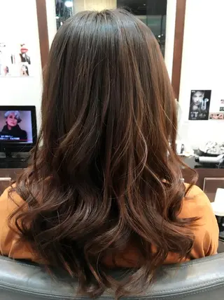 ショート ミディアム セミロング ロング カラー パーマ ヘアアレンジ MODEK's阿倍野 伊藤サダキのヘアスタイル