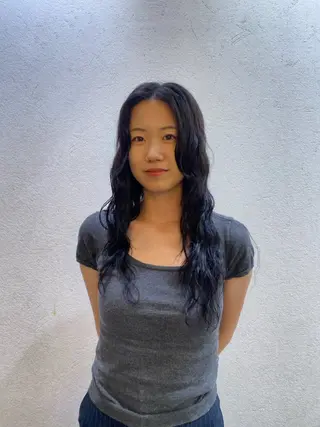 ロング 🖤🌀くるくる パーマ🌀🖤ayaのヘアスタイル