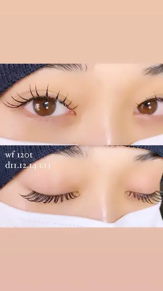 マツエク・マツパ eyelash salon 華のマツエク・マツパデザイン